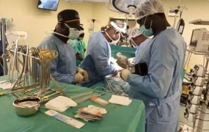 Quatrieme mission de chirurgie au CHU de Tengandogo